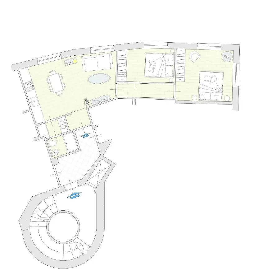 Madeleine Apartments - Brera Milánó Olaszország